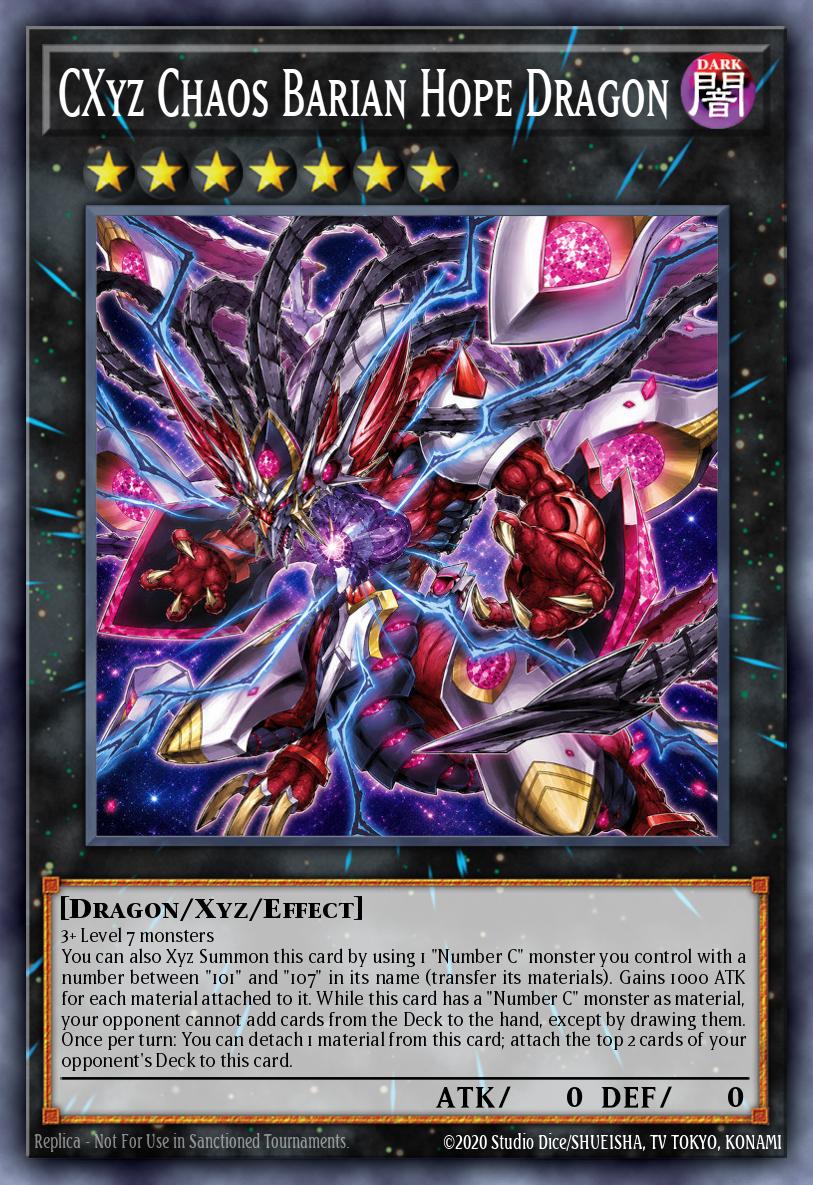CXyz Chaos Barian Hope Dragon