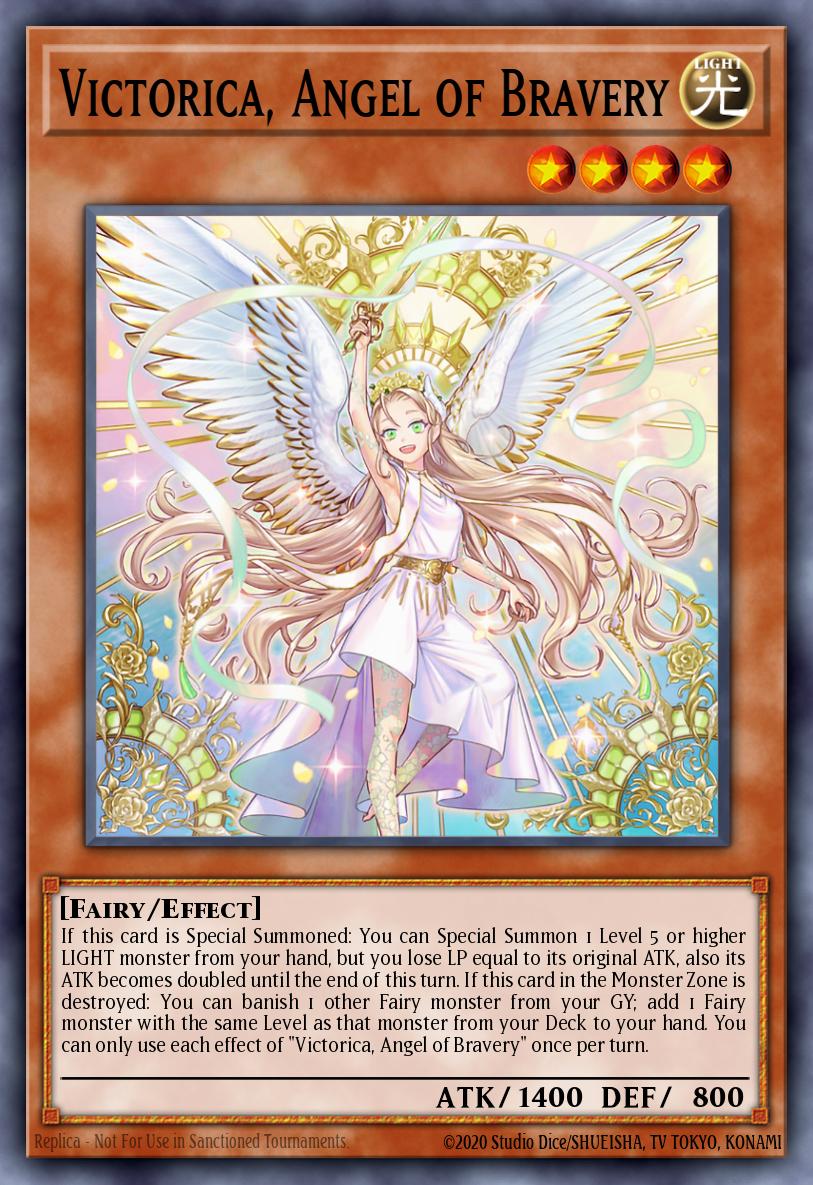 Victorika the Angel of Courage