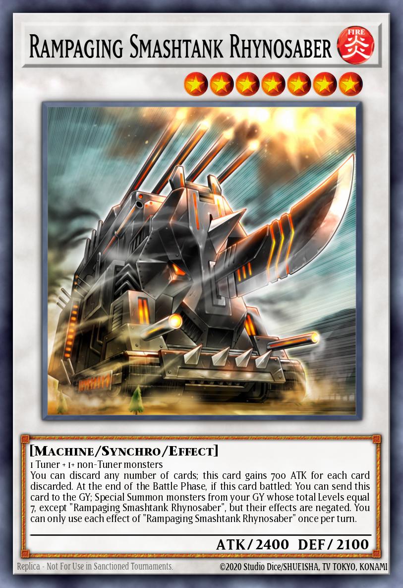 Rhynosaber the Mad-Dash Armory